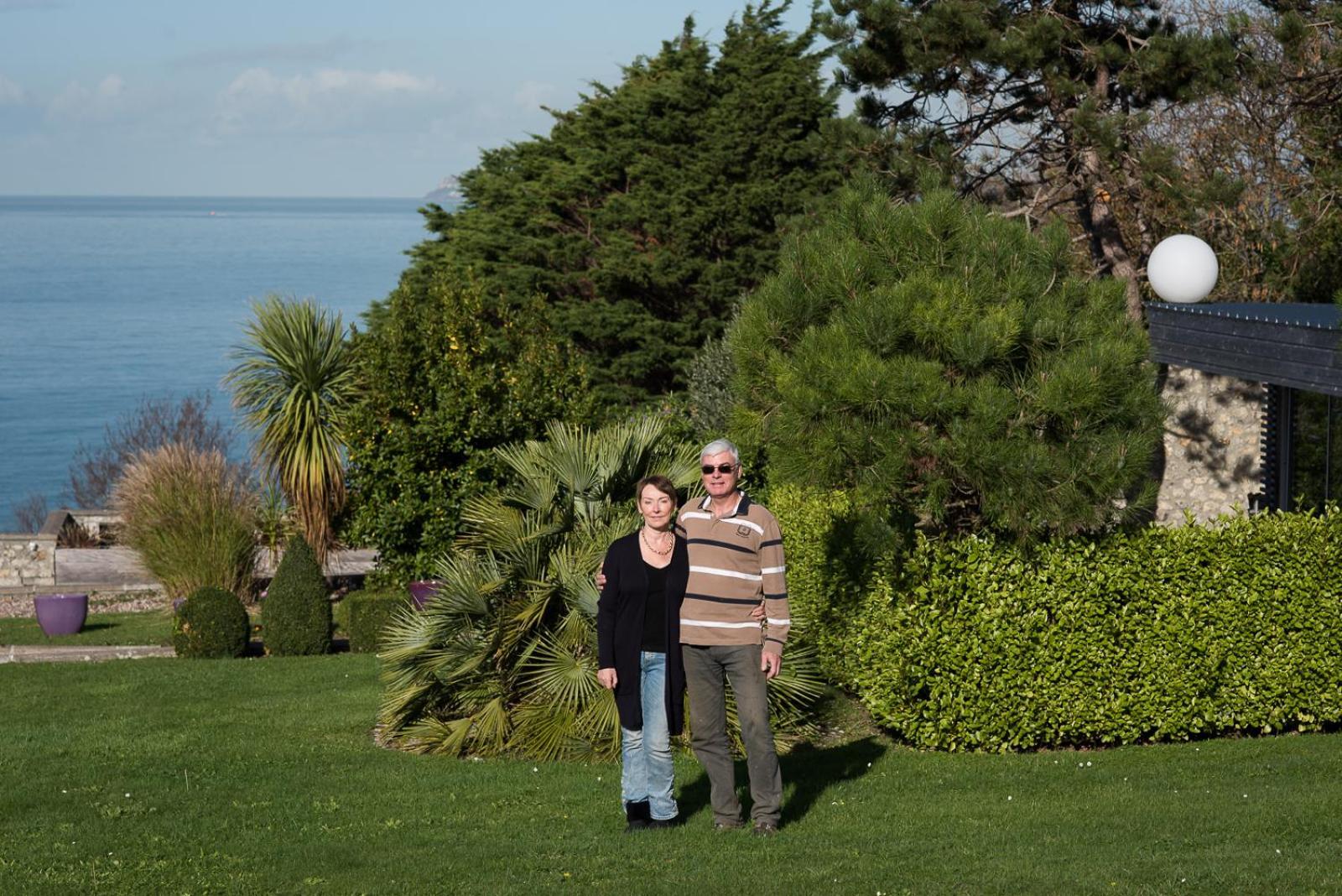 Domaine Du Grand Bec Bed & Breakfast Villerville Bagian luar foto
